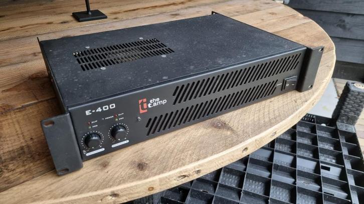 the t.amp E-400 versterker 2x300 watt op 4 ohm, Audio, Tv en Foto, Luidsprekers, Gebruikt, Complete surroundset, 120 watt of meer