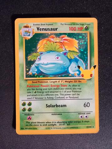 Pokemon Venusaur Celebrations Classic Collection NM beschikbaar voor biedingen