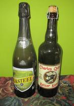 2 Grote Flessen Bier - Kasteel Hoppy / Keizer Karel, Verzamelen, Ophalen of Verzenden, Nieuw, Flesje(s), Overige merken
