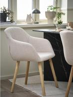 6 Beige Eetkamerstoelen - Zo Goed Als Nieuw, Huis en Inrichting, Overige kleuren, Ophalen of Verzenden, Zo goed als nieuw, Vijf, Zes of meer stoelen