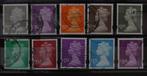 UK / Engeland Machins Hoge Waarden 2, Postzegels en Munten, Postzegels | Europa | UK, Verzenden, Gestempeld