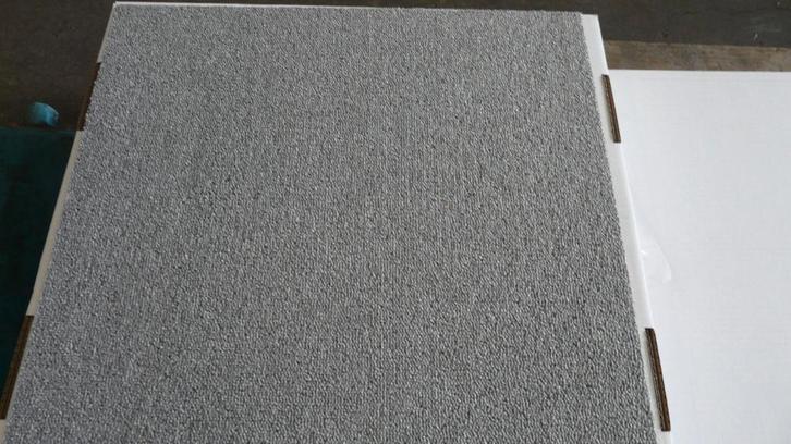 Tapijttegels Art-plain (partij 68) licht grijs 15m2, Huis en Inrichting, Stoffering | Vloerbedekking, Tapijttegels, Grijs, 10 tot 25 m²
