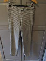 G498 ANNA 38 nieuw broek chino donkerblauw wit pied de poule, Maat 38/40 (M), Nieuw, Lang, Anna