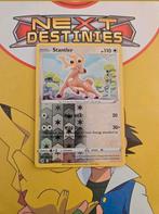 Stantler 208/264 Sword&Shield Fusion strike reverse holo nm, Ophalen of Verzenden, Zo goed als nieuw, Losse kaart, Foil