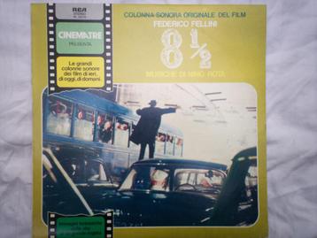 Nino Rota Otto e Mezzo di Federico Fellini Vinyl 33 tpm LP beschikbaar voor biedingen