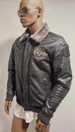 PME Legend zeldzaam model vintage look leren jas (L)