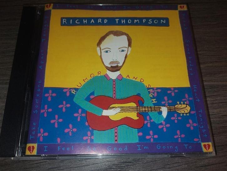 Richard Thompson - Rumor And Sigh, Cd's en Dvd's, Cd's | Pop, Zo goed als nieuw, 1960 tot 1980, Ophalen of Verzenden