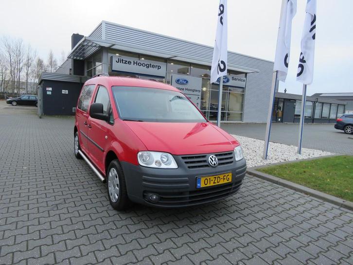 Volkswagen Caddy 1.6 Optive Comfort 5p. AIRCO,TREKHAAK,CRUIS, Auto's, Volkswagen, Bedrijf, Te koop, Overige modellen, ABS, Airbags