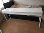 Ikea sidetable 180 cm met twee laden, wit, Ophalen, Gebruikt