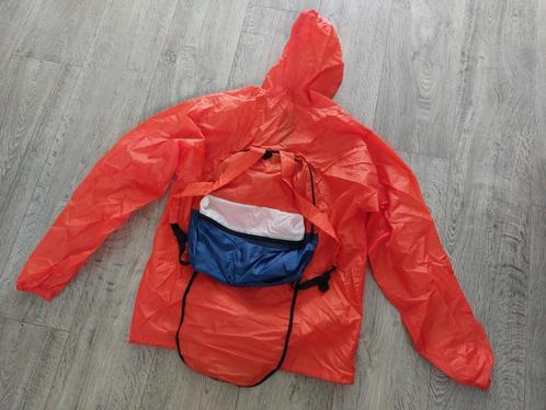 Oranje rugzak regenjas XXL, Hobby en Vrije tijd, Feestartikelen, Ophalen of Verzenden
