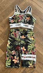Set stronger bikershort en top vietnam small, Ophalen of Verzenden, Zo goed als nieuw, Maat 36 (S), Zwart