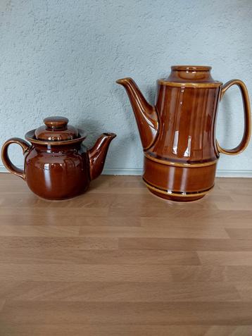 Vintage thee en koffie pot 