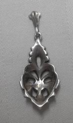 Zilveren antieke hanger met markasiet nr.487, Sieraden, Tassen en Uiterlijk, Antieke sieraden, Verzenden, Zilver, Hanger