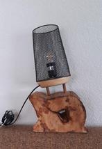Lamp op steigerhout., Design, Nieuw, Ophalen of Verzenden, Minder dan 50 cm