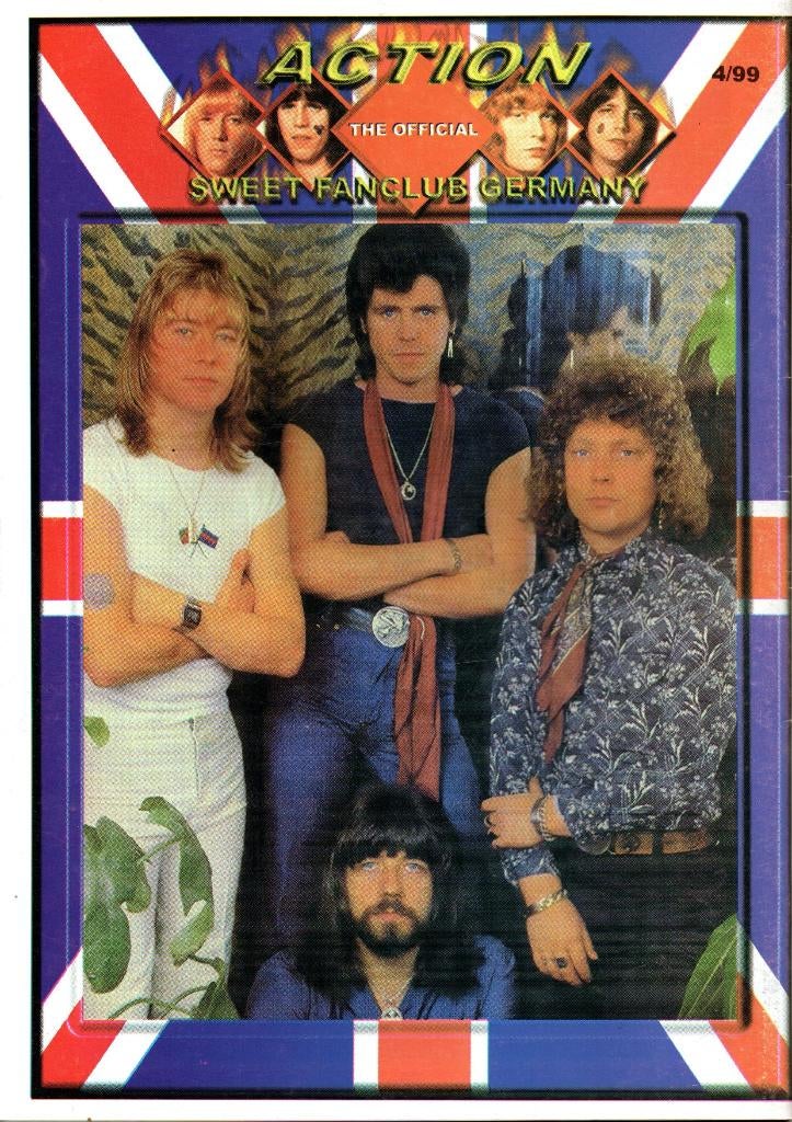 SWEET  fanclub magazine, Ophalen of Verzenden, Zo goed als nieuw, Boek, Tijdschrift of Artikel