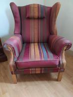 Klassieke oorfauteuil, Huis en Inrichting, Fauteuils, Ophalen, Zo goed als nieuw