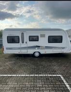 Hobby 495 UL met airco, mover en voortent! Enkele bedden., Caravans en Kamperen, Rondzit, Hobby, Kachel, Particulier