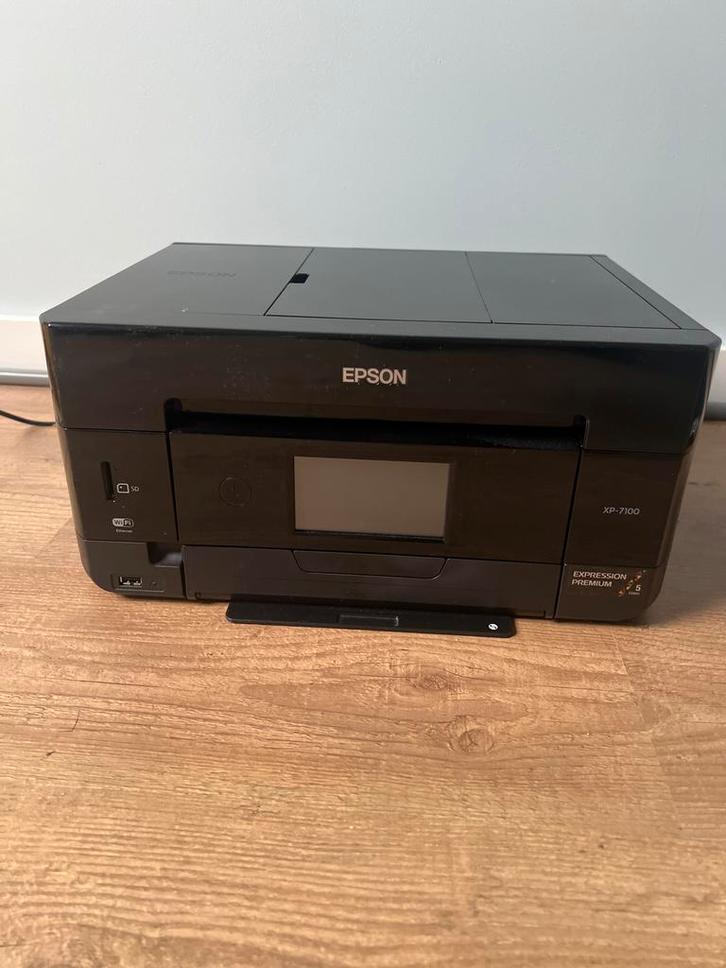 Epson XP-7100 All-in-One Printer, Computers en Software, Printers, Gebruikt, All-in-one, Inkjetprinter, Kleur printen, Draadloos