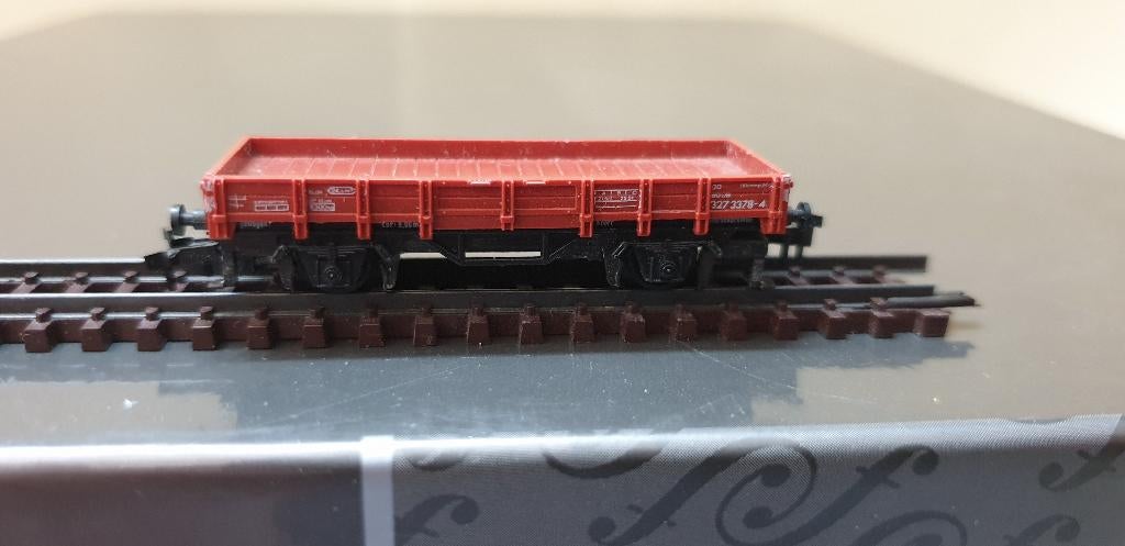 Arnold 5907 - Niederbordwagen Kklmmp 514 (9693), Hobby en Vrije tijd, Modeltreinen | N-Spoor, Arnold, Gebruikt, Gelijkstroom, Wagon