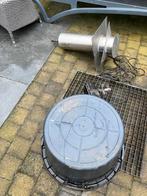 RVS Waterornament met pomp en toebehoren, Ophalen, Gebruikt, Rvs, Waterornament