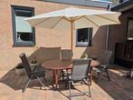Hardhouten tuintafel met 4 stoelen - Tuinset, Tuin en Terras, Tuinsets en Loungesets, Ophalen of Verzenden