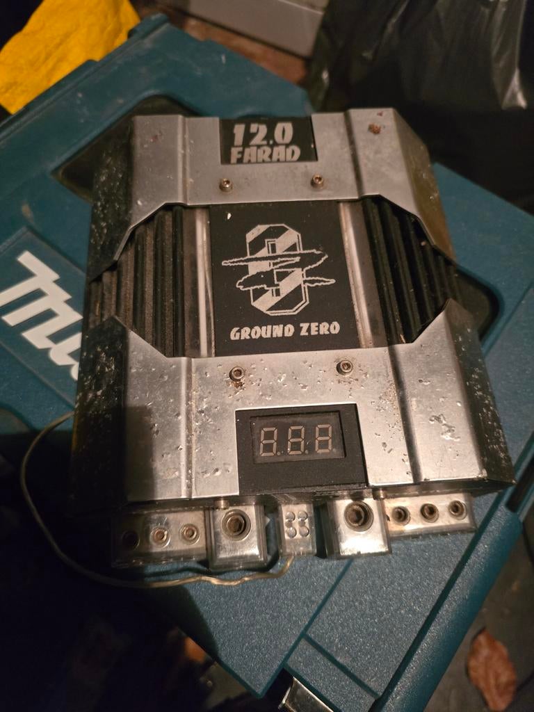 Groundzero condensator, Auto diversen, Autospeakers, Ophalen of Verzenden