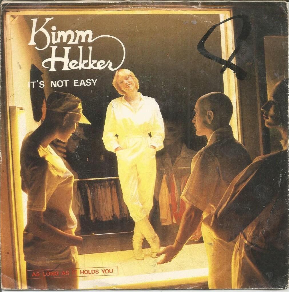 Kimm Hekker – It's Not Easy (1979), Gebruikt, Fotohoes, 7 inch, Single