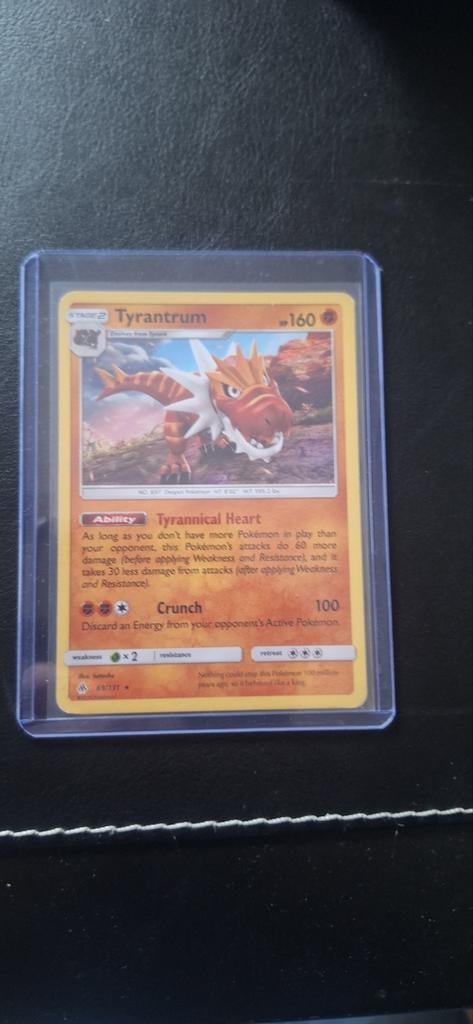 Pokémon kaart Tyrantrum, Ophalen of Verzenden