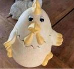 Paas spul ?:  Kip / Paashaas / Vintage kartonnen 1/2 Eieren, Ophalen of Verzenden, Zo goed als nieuw