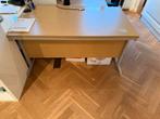 Partij Bureaus 140x80cm - Hout & Wit, Ophalen, Gebruikt, Bureau