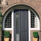 Klassieke voordeur buitendeur Amersfoort met isolatieglas, Niet ingevuld, 80 tot 100 cm, Niet ingevuld, Nieuw
