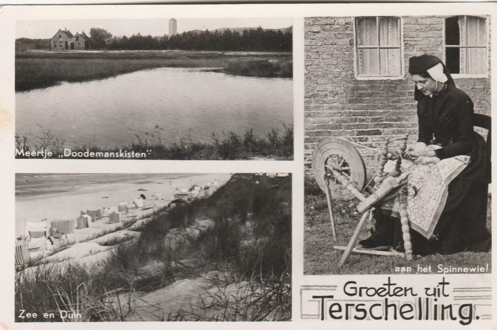 groeten uit terschelling, Ophalen of Verzenden, 1960 tot 1980, Waddeneilanden