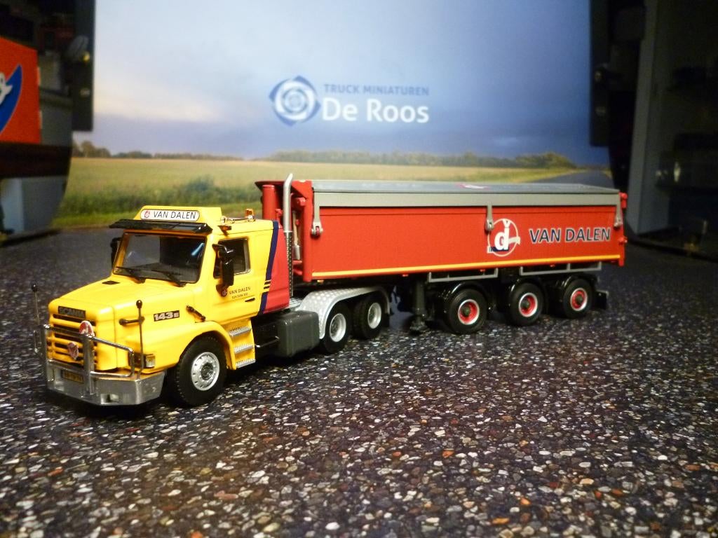 WSI Scania Torpedo Van Dalen BV, Hobby en Vrije tijd, Modelauto's | 1:50, Ophalen of Verzenden, Nieuw, Bus of Vrachtwagen, Wsi