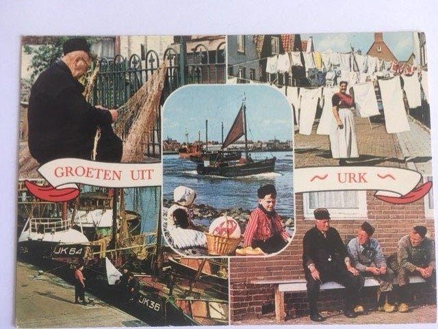 Ansichtkaart Urk, Ophalen of Verzenden, 1960 tot 1980, Flevoland