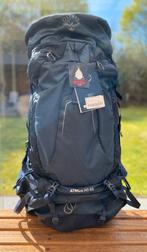 Osprey Atmos AG 65 L/XL donkerblauw als nieuw!, Ophalen of Verzenden, Zo goed als nieuw, Rugzak
