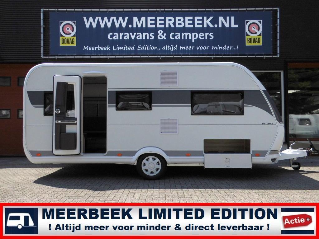 Hobby De Luxe 495 UL 2026 NIEUWSTE MODEL !, Caravans en Kamperen, Caravans, Schokbreker, Rondzit, Hobby, 5 tot 6 meter