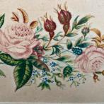 Sale antieke ingelijste bloemen tekening *tres belle*, Verzenden