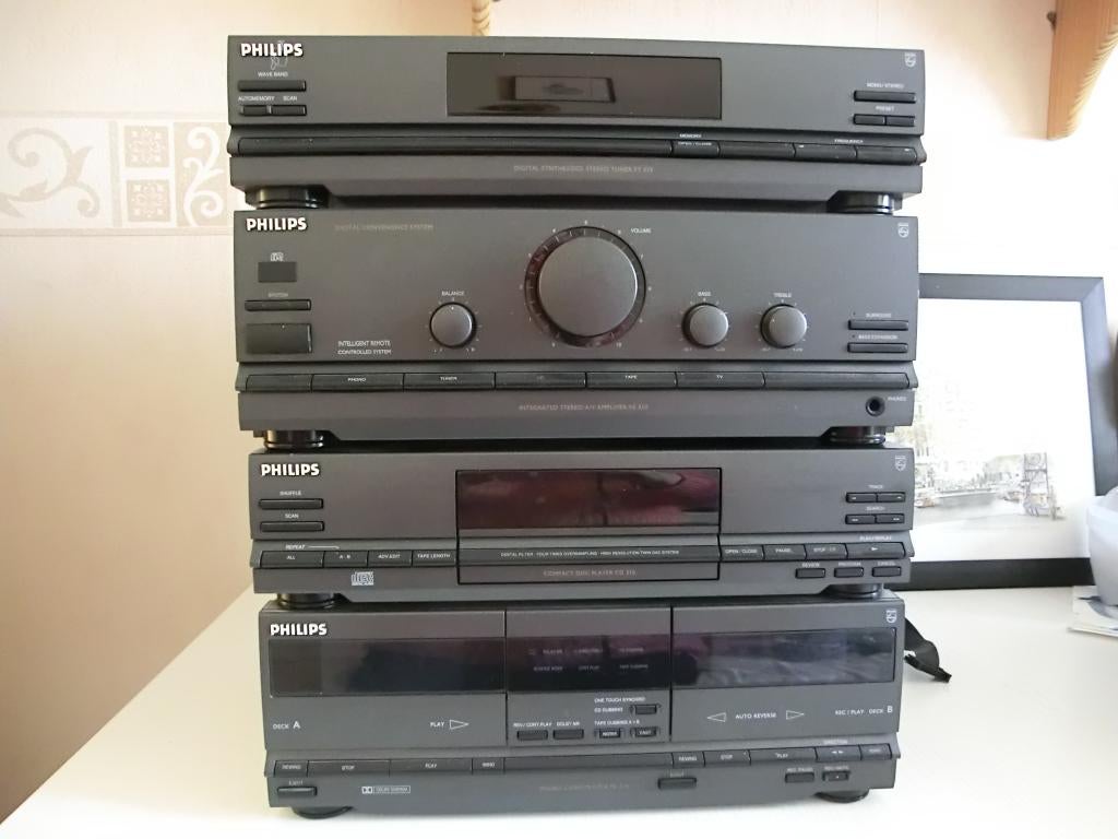 Philips audioset + 2 Philips boxen, Ophalen, Gebruikt, Overige typen