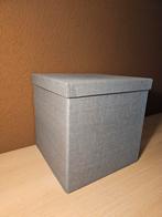 Ikea Kvarnvik opbergdoos met deksel.  Kleur grijs., Overige materialen, Minder dan 50 cm, Minder dan 50 cm, Ophalen of Verzenden