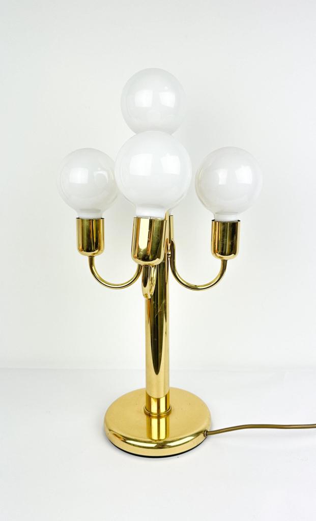 Vintage Solken Leuchten tafellamp, Huis en Inrichting, Lampen | Tafellampen, Gebruikt, Minder dan 50 cm, Metaal, Ophalen of Verzenden