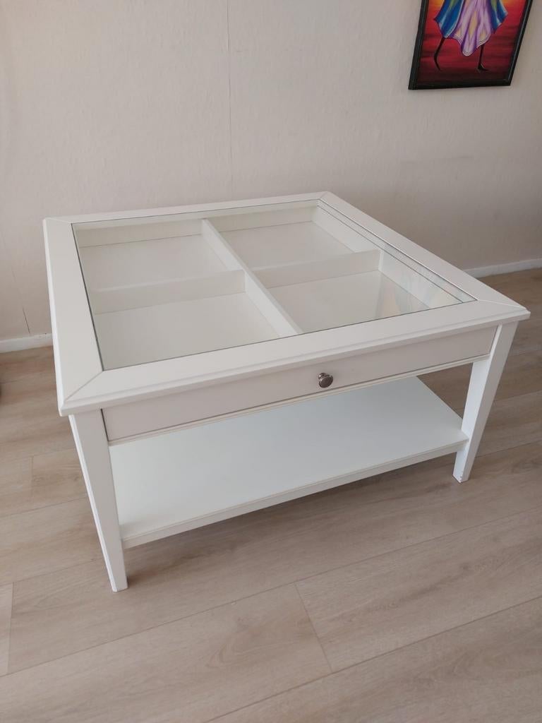 Salontafel, Huis en Inrichting, Tafels | Salontafels, Ophalen, 50 tot 100 cm, Vierkant, 50 tot 100 cm