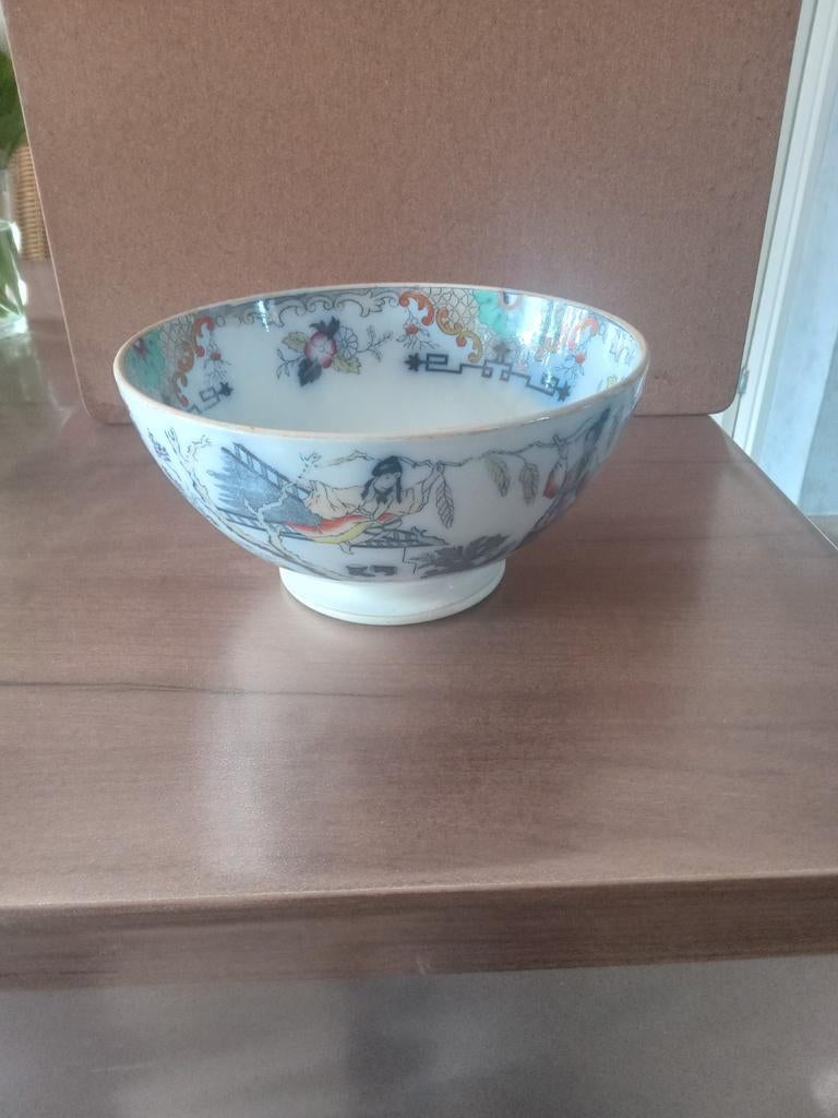 Antieke schaal., Antiek en Kunst, Ophalen of Verzenden