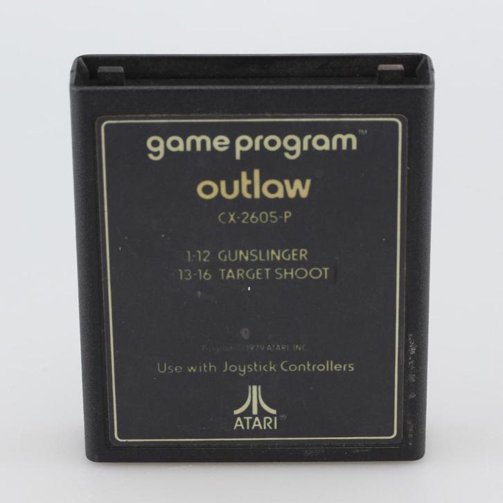 Atari 2600 Game Outlaw, Spelcomputers en Games, Games | Atari, Zo goed als nieuw
