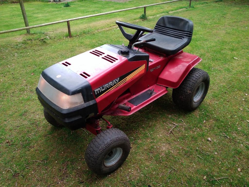 Te koop tuintrekker ex zitmaaier., Ophalen, 50 cm of meer