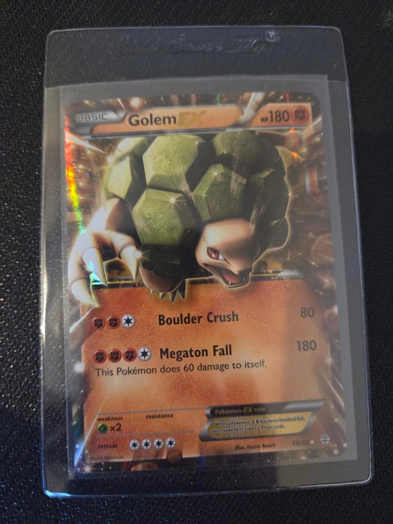 Pokémon Golem EX Kaart - HP180 - Foil, Ophalen of Verzenden
