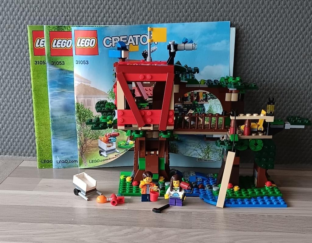 lego boomhut 31053, Kinderen en Baby's, Speelgoed | Duplo en Lego, Lego, Ophalen of Verzenden, Zo goed als nieuw, Creator