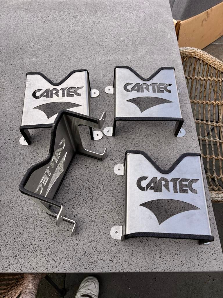 Cartec ophangbeugels voor polijstmachines, Ophalen, Gebruikt