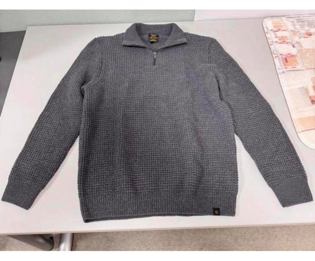 NEXT Premium grade Trui Sweater Vest L grijs grijze mannen, Kleding | Heren, Truien en Vesten, Zo goed als nieuw, Maat 52/54 (L)