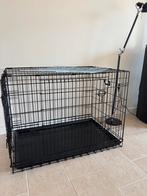 Zwarte bench XL hond (107x70x78h), Ophalen