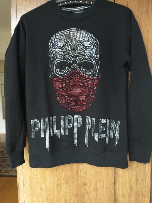 Nieuwe, dure zwarte, katoenen trui  DS Quared Milano mt M, Kleding | Dames, Truien en Vesten, Ophalen of Verzenden, Nieuw, Maat 38/40 (M)